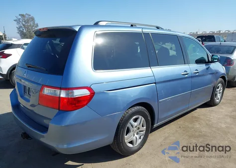 2007 Honda Odyssey Ex-L z USA, uszkodzony, nr VIN 5FNRL38677B003627